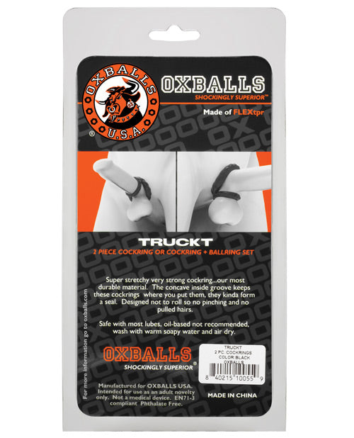 Oxballs Truckt Cock & Ball Ring Duo Product Image.