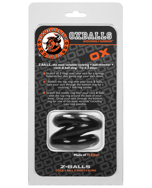 Oxballs Z-Balls Ball Stretcher: Máximo placer íntimo Product Image.