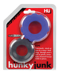 Paquete doble de anillos COG de 2 tamaños de Hunky Junk: eleva tus momentos íntimos