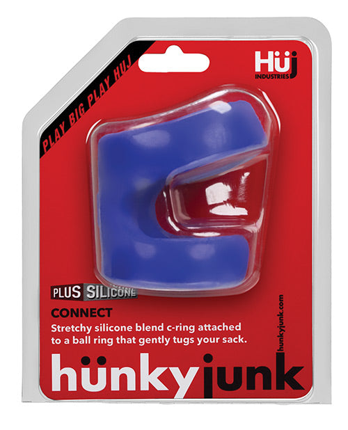 Anillo para el pene Hunky Junk Connect con Balltugger Product Image.