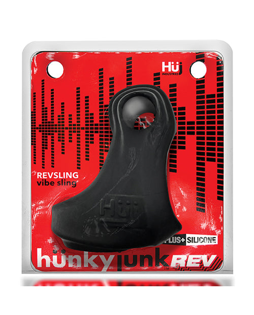 Hunkyjunk Revsling Sling con elemento vibratorio: una nueva dimensión de intimidad Product Image.