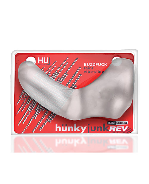 Hunky Junk Buzzfuck Sling con Taint Vibe: ¡estimulación intensa y ajuste personalizado! Product Image.