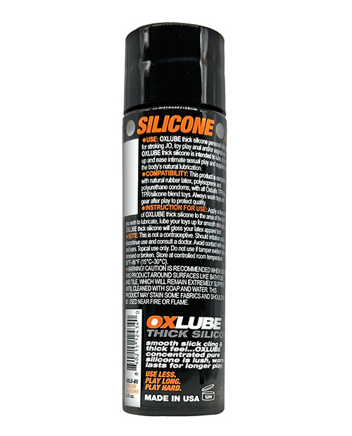 Ox Balls Oxlube Thick Silicone - Long-lasting Luxury Lubricant Product Image.