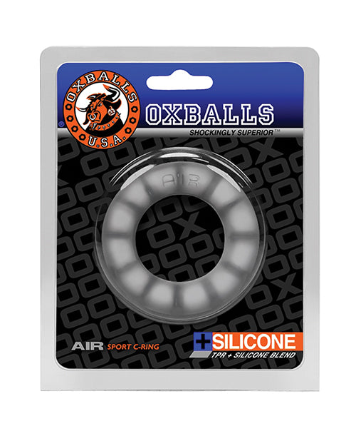 Oxballs Air Airflow Cockring in Cool Ice - Elevate Your Intimate Experience Product Image.