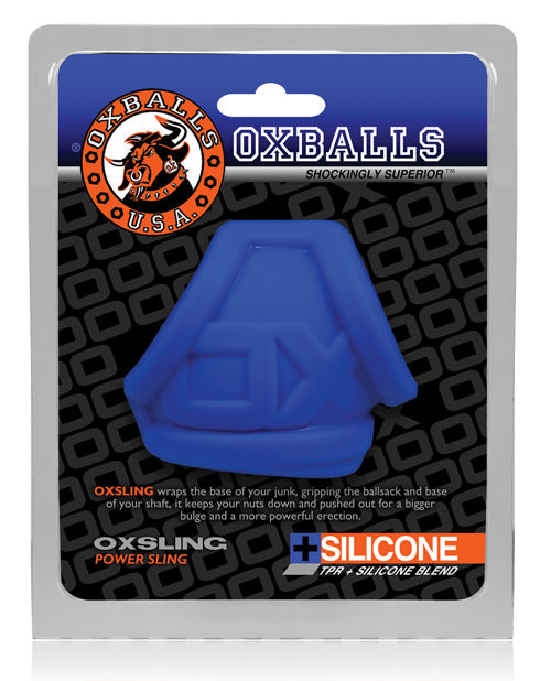 Oxballs Oxsling Cocksling - Black Ice: Un toque de placer Product Image.