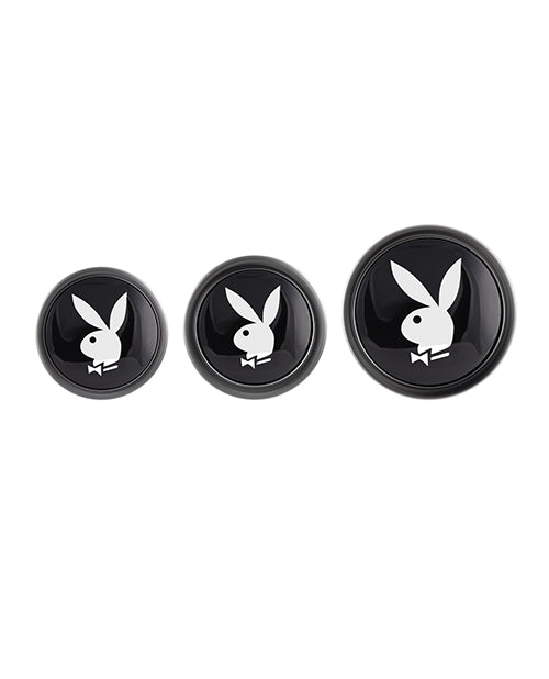 Playboy Pleasure Pleasure 3 Ways Butt Plugs - Kit de entrenamiento anal Product Image.