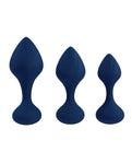 Playboy Pleasure Tail Trainer Anal Kit in Navy