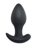 Playboy Navy Velvet-Smooth Vibrating Butt Plug