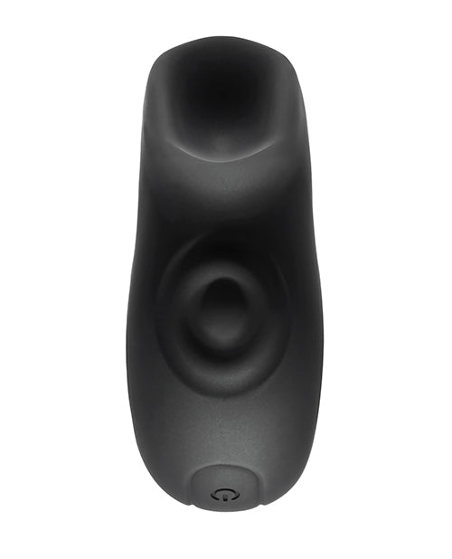 Playboy Ring My Bell - Black Customisable Dual Stimulation Vibrator Product Image.