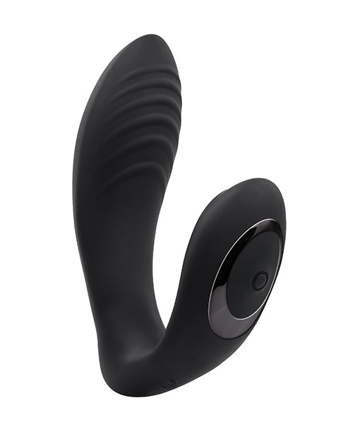 Playboy Pleasure Play Time Multi Play Vibrator - Black Product Image.