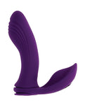 Playboy Pleasure Mix &amp; Match Vibrador Doble - Púrpura