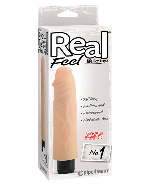 Real Feel No. 1 7.5" Waterproof Vibe Product Image.