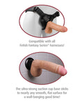 Real Feel Deluxe No. 3 Consolador Vibrador Impermeable de 7"