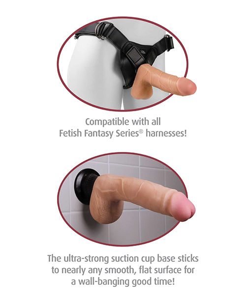 Real Feel Deluxe No.6 8.5" Waterproof Dildo - A Journey of Sensuality Product Image.