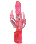 Vibrador Triple Estimulador Total Ecstasy en Rosa