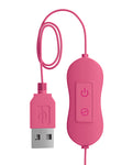 20-Speed Pink Silicone Bullet Vibrator