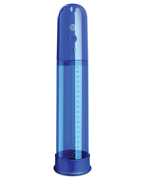 Classix Auto-Vac Power Pump - Blue: Ultimate Erection Enhancer Product Image.