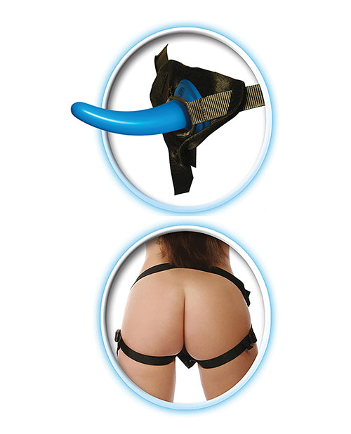 Slim Jelly Dong Strap-On: placer íntimo para principiantes 🌟 Product Image.