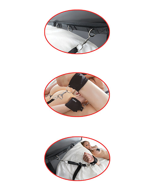 Fetish Fantasy Series Ultimate Bed Restraint System Product Image.