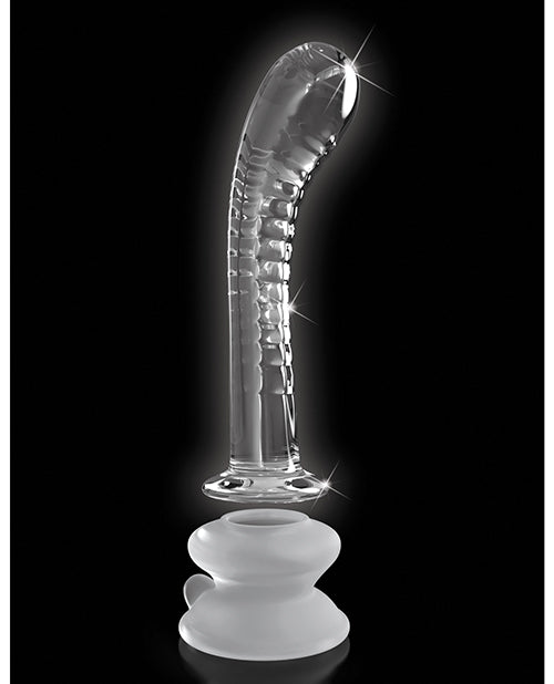 Icicles No. 88 Glass G-Spot Massager with Suction Cup