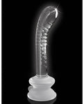 Icicles No. 88 Glass G-Spot Massager with Suction Cup - Elevate Your Pleasure