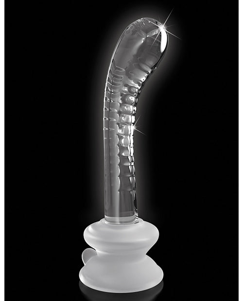 Icicles No. 88 Glass G-Spot Massager with Suction Cup
