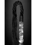 Icicles No. 38 Glass Handled Whip - A Touch of Luxurious Indulgence