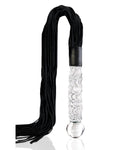 Icicles No. 38 Glass Handled Whip - A Touch of Luxurious Indulgence