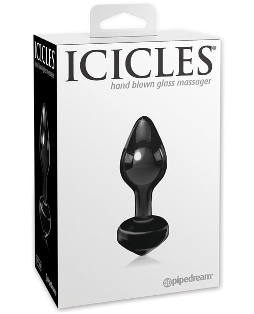 Icicles No. 44 Plug Anal de Vidrio: Sensación de Juego con Temperatura Product Image.