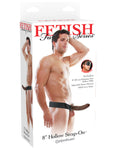 Fetish Fantasy Series 8" Hollow Strap-On Kit