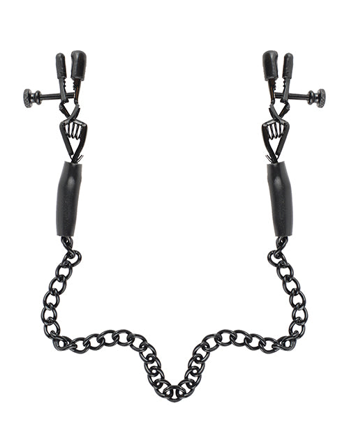 Fetish Fantasy Adjustable Nipple Chain Clamps Product Image.