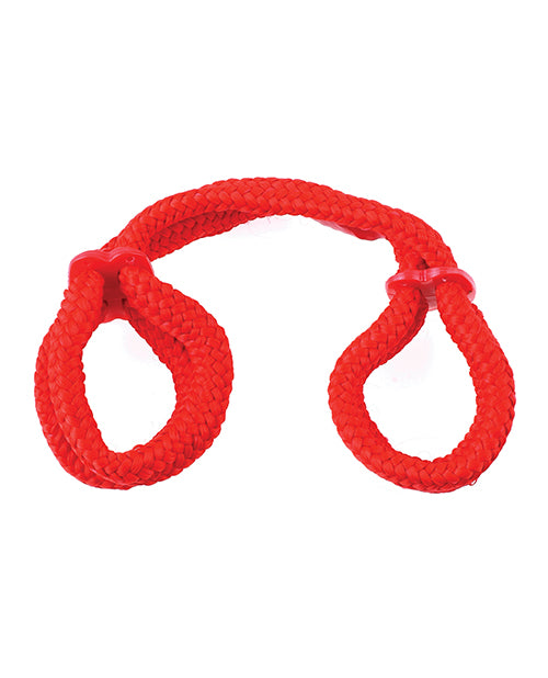 Fetish Fantasy Silk Rope Love Cuffs Product Image.