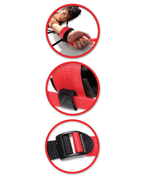 Fetish Fantasy Web Bed Restraint Kit Product Image.