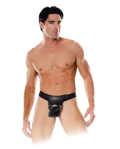 Fetish Fantasy Series Mr. Big 8" Hollow Strap-On Kit: Unleash Your Desires Product Image.