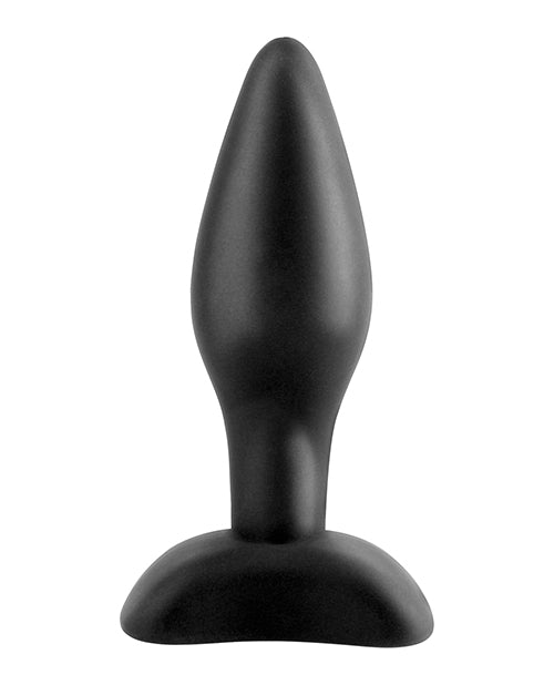 Anal Fantasy Collection Mini Plug de Silicona - Negro: Máximo confort y placer Product Image.