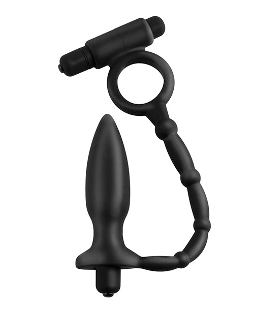 Ass Kicker with Cockring: Electrifying Pleasure & Performance Boost Product Image.
