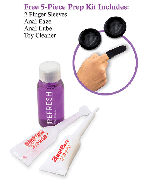 Ultimate P-Spot Pleasure: Anal Fantasy Collection Vibrating Reach Around Product Image.