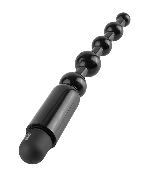 Anal Fantasy Collection Beginners Power Beads - Black: Your Journey to Pleasure Awaits Product Image.