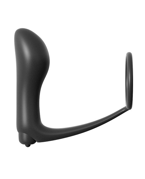 Ass-Gasm Vibrating Plug with Cockring: The Ultimate Pleasure Upgrade Product Image.