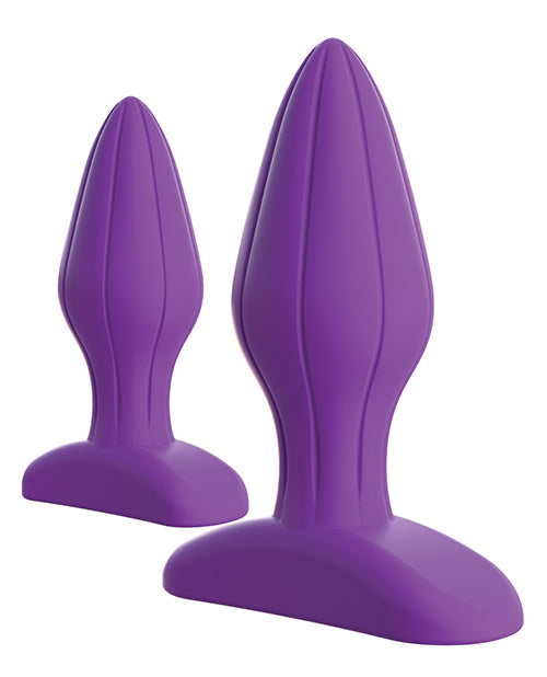Fantasy for Her Designer Love Plug Set - Púrpura: Colección Ultimate Pleasure Product Image.