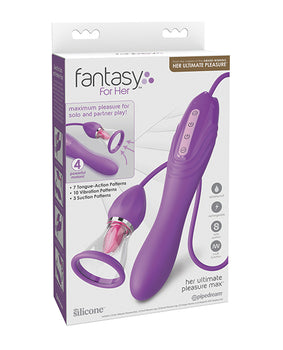 Fantasy For Her Ultimate Pleasure Max - Purple - Featured Product Image