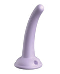 Dillio Platinum 5" Curious Five Silicone Dildo - Purple: A Touch of Elegance and Desire