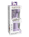 Consolador de silicona Dillio Platinum de 6" en Purple Pleasure