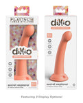 Dillio Platinum 6" Silicone Dildo in Purple Pleasure