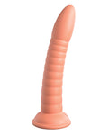 Dillio Platinum 7" Wild Thing Silicone Dildo in Peach