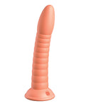 Dillio Platinum 7" Wild Thing Silicone Dildo in Peach