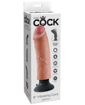 Disfrute de la pasión con el pene vibratorio King Cock de 8"