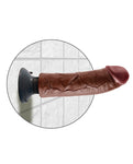 Disfrute de la pasión con el pene vibratorio King Cock de 8"