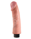 King Cock 9" Vibrating Realistic Flesh Dildo: A Journey of Euphoria