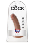 Consolador de succión realista King Cock de 6" - Obra maestra del placer premium hecha en Estados Unidos